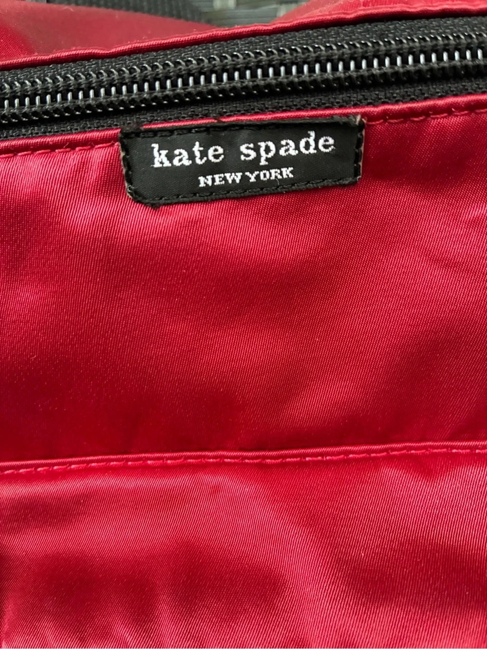 kate spade Red Nylon Mini Backpack
